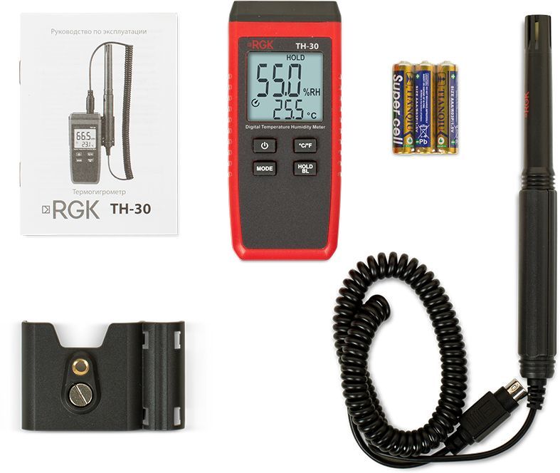 Термогигрометр RGK TH-30