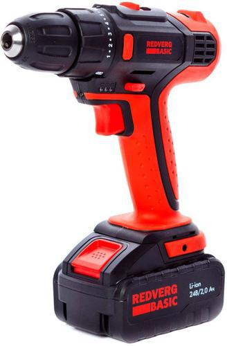 Шуруповерт RedVerg SD24L/2-2 Basic аккум. патрон:быстрозажимной (SD24L/2-2)