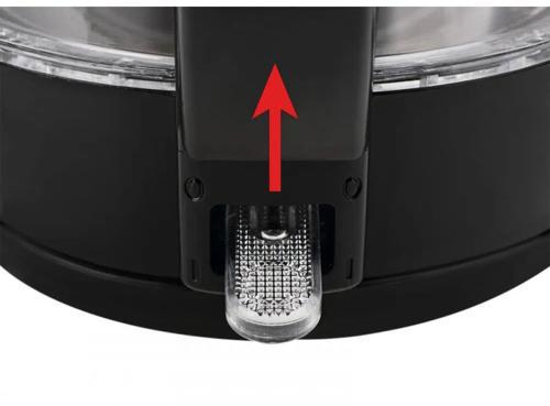 Чайник электрический Tefal KO450832 (8010000465) 1.7л. черный корпус: стекло/пластик (8010001400)