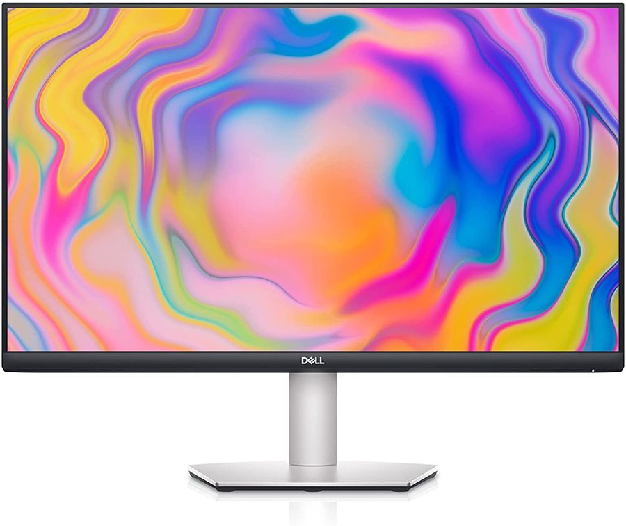 Монитор Dell 27" S2722QC черный IPS LED 16:9 HDMI M/M матовая HAS Pivot 350cd 178гр/178гр 3840x2160 Ultra HD USB 7.1кг