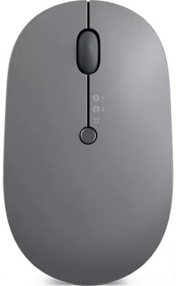 Мышь Lenovo Go серый оптическая 2400dpi беспров. BT/Radio USB-C/BT для ноутбука 3but (GY51C21211)