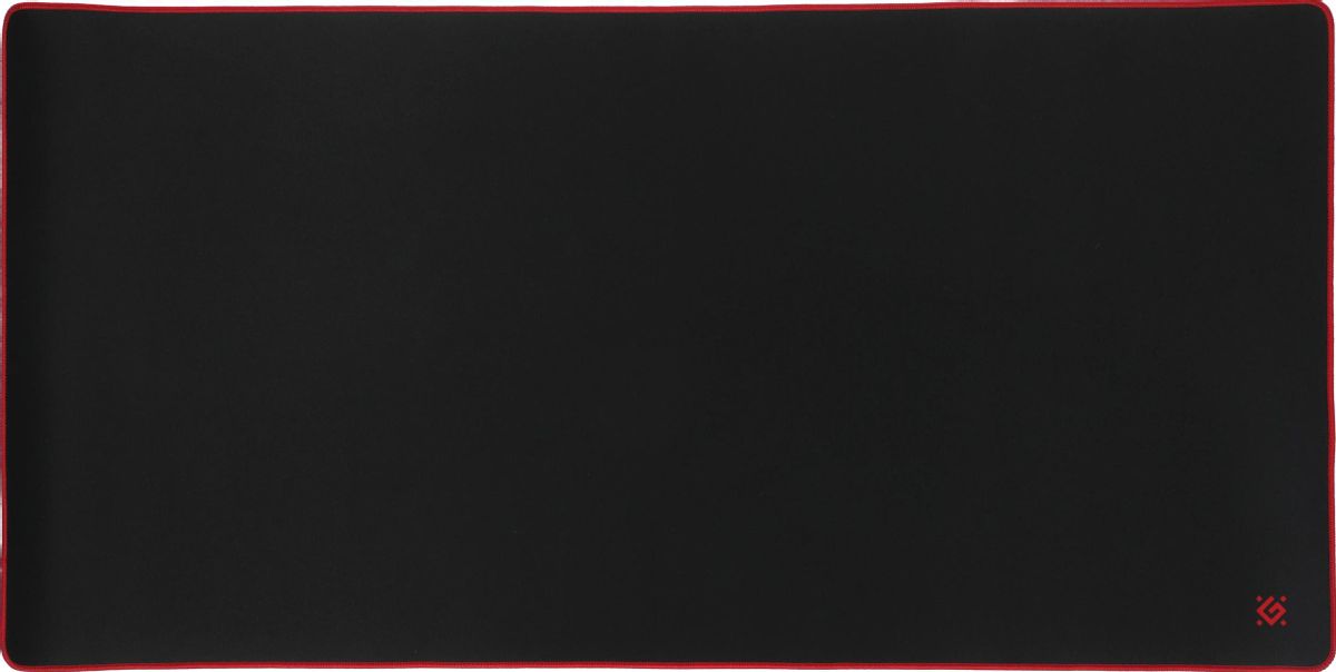 Коврик для мыши Defender Black Ultra XXL черный/красный 900x450x3мм (50564)