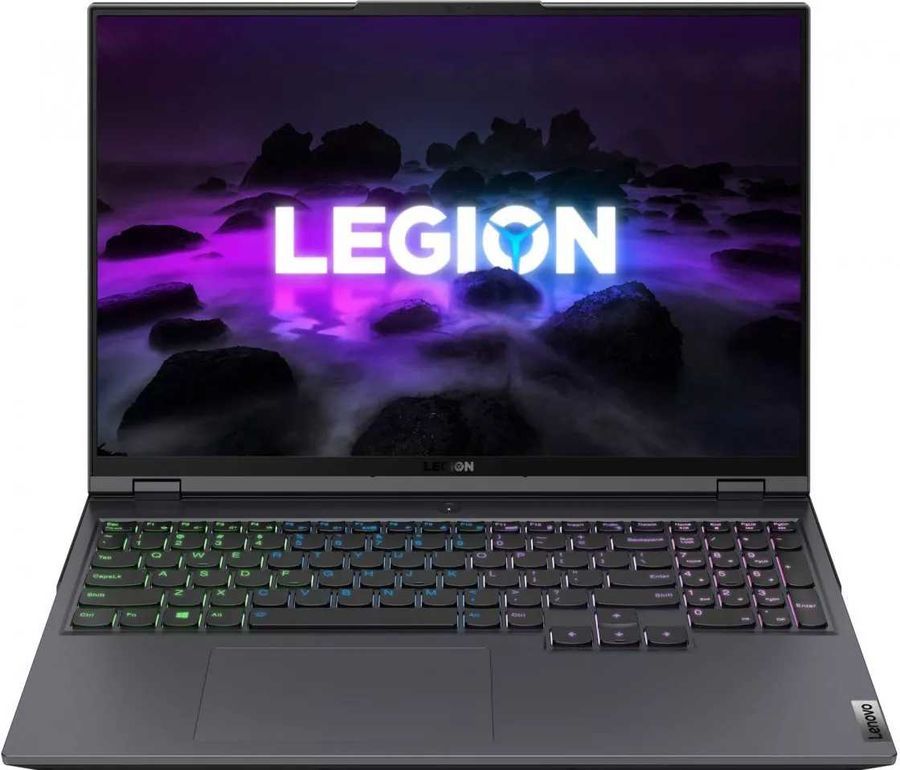 Ноутбук Lenovo Legion 5 Pro 16ACH6H Ryzen 7 5800H 32Gb SSD1Tb NVIDIA GeForce RTX 3060 6Gb 16" IPS WQXGA (2560x1600) Windows 11 Home grey WiFi BT Cam