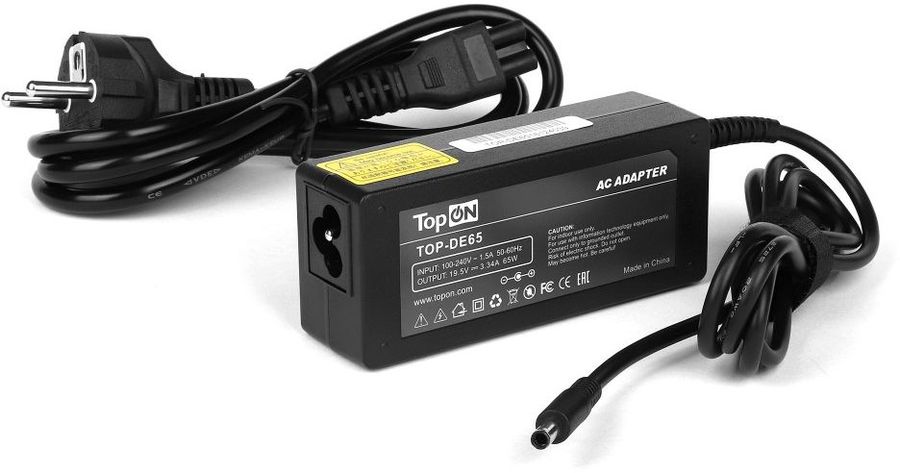Блок питания TopON 102503 65W 19V-19V 3.34A от бытовой электросети LED индикатор