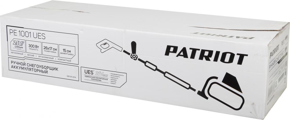 Снегоуборщик электр. Patriot PE 1001UES 0.3кВт