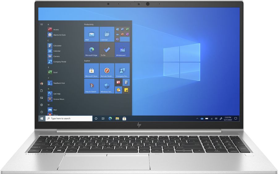 Ноутбук HP EliteBook 855 G8 Ryzen 3 Pro 5450U 8Gb SSD256Gb AMD Radeon 15.6" IPS UWVA FHD (1920x1080) Windows 10 Professional 64 silver WiFi BT Cam