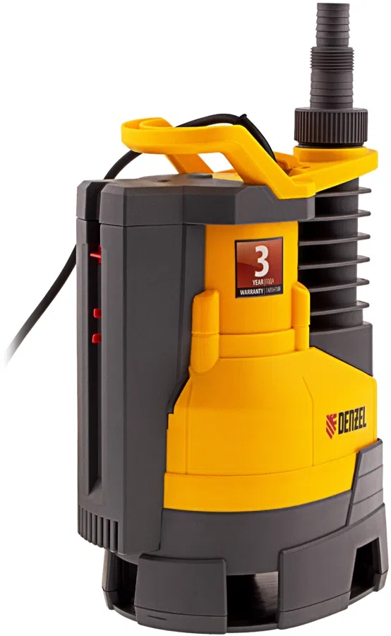 Насос дренажный Denzel DPХ800 800Вт 13500л/час (97226)