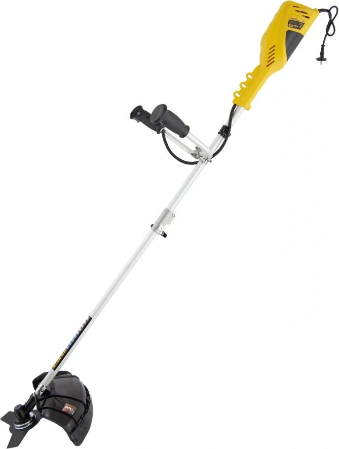 Триммер электрический Denzel TE-1400 1400Вт разбор.штан. реж.эл.:леска/нож