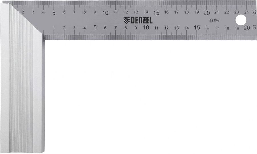 Угольник Denzel 32396 дл.25см