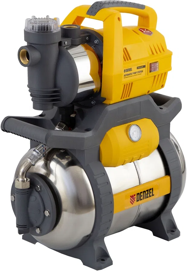 Насосная станция Denzel PSХ950X 950Вт 3300л/час центробежный (97214)