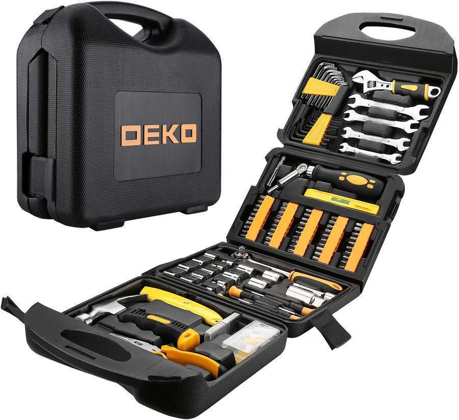 Набор инструментов Deko DKMT165 165 предметов (жесткий кейс)