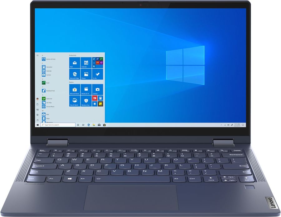 Ноутбук Lenovo Yoga 6 13ALC6 Ryzen 5 5500U 16Gb SSD512Gb AMD Radeon 13.3" IPS Touch FHD (1920x1080) Windows 11 Home blue WiFi BT Cam (82ND00DERU)
