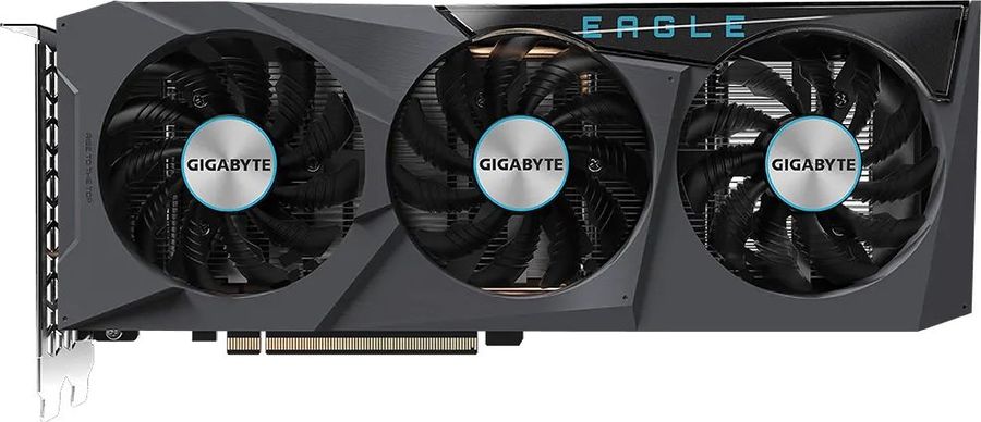 Видеокарта Gigabyte PCI-E 4.0 GV-R66EAGLE-8GD AMD Radeon RX 6600 8192Mb 128 GDDR6 2044/14000 HDMIx2 DPx2 HDCP Ret