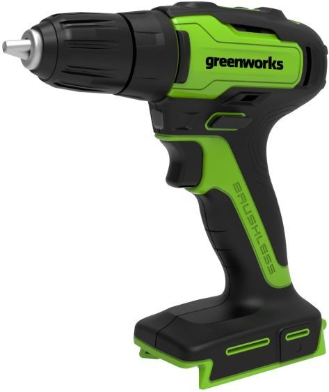 Дрель-шуруповерт Greenworks GD24DD35K2 аккум. патрон:быстрозажимной (кейс в комплекте) (3704007UA)