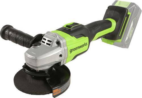 Углошлифовальная машина Greenworks GD24AG 10500об/мин рез.шпин.:M14 d=125мм (3200207UA)