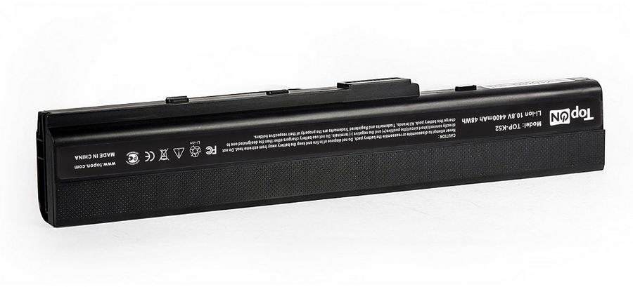 Батарея для ноутбука TopON 73671 10.8V 4400mAh литиево-ионная (TOP-K52)