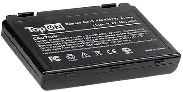 Батарея для ноутбука TopON 67738 11.1V 4400mAh литиево-ионная (TOP-K50)