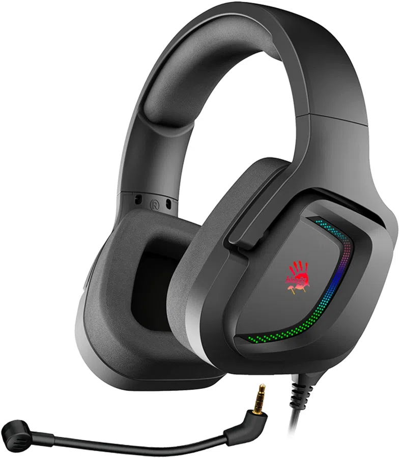 Наушники с микрофоном A4Tech Bloody G573P черный 2м мониторные оголовье (G573P)