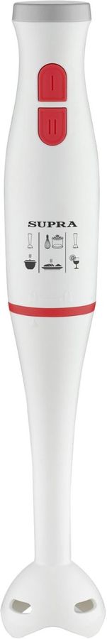 Блендер погружной Supra HBS-294 400Вт белый/красный
