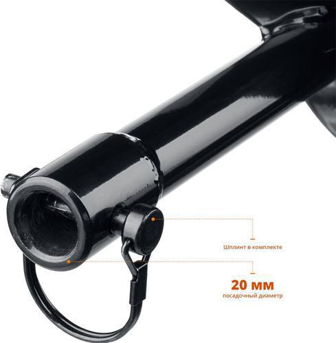 Бур для мотобуров Зубр 7051-10 для МБ1-150/200/200Н МБ2-250/250Н/300/300Н