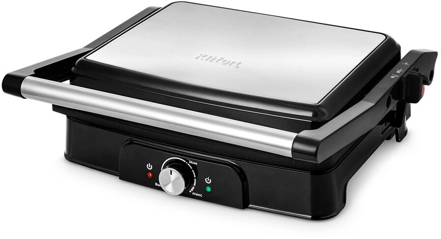 Электрогриль Kitfort КТ-1655 2000Вт черный