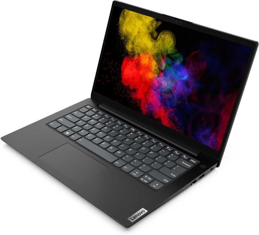 Ноутбук Lenovo V14 GEN2 ITL Core i5 1135G7 8Gb SSD256Gb Intel Iris Xe graphics 14" TN FHD (1920x1080) Windows 11 Professional black WiFi BT Cam