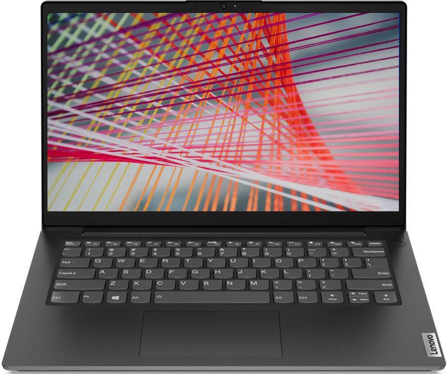 Ноутбук Lenovo V14 GEN2 ITL Core i5 1135G7 8Gb SSD512Gb Intel Iris Xe graphics 14" TN FHD (1920x1080) Windows 11 Professional black WiFi BT Cam