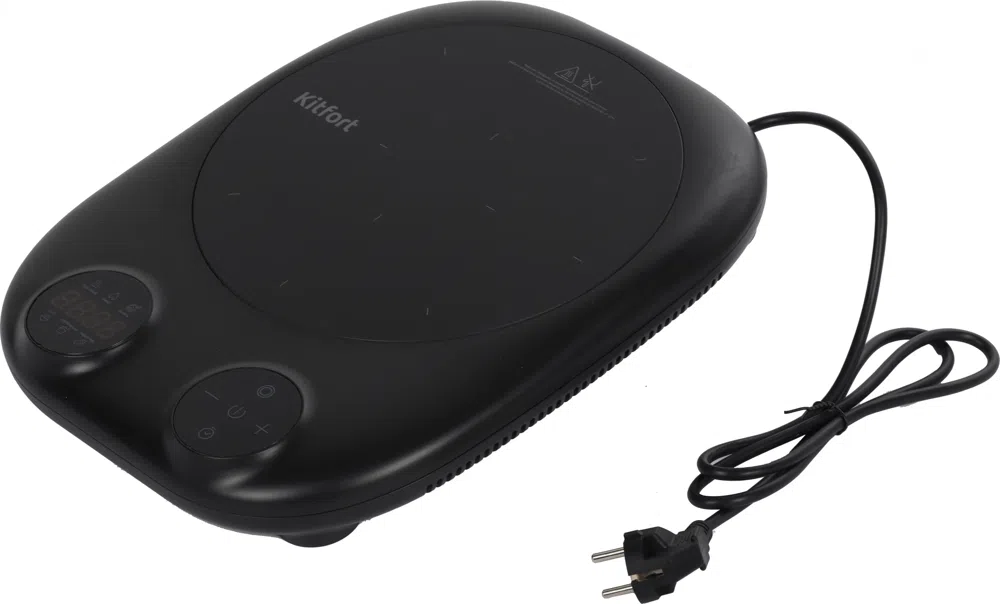 Плита Индукционная Kitfort КТ-145 черный стеклокерамика (настольная)