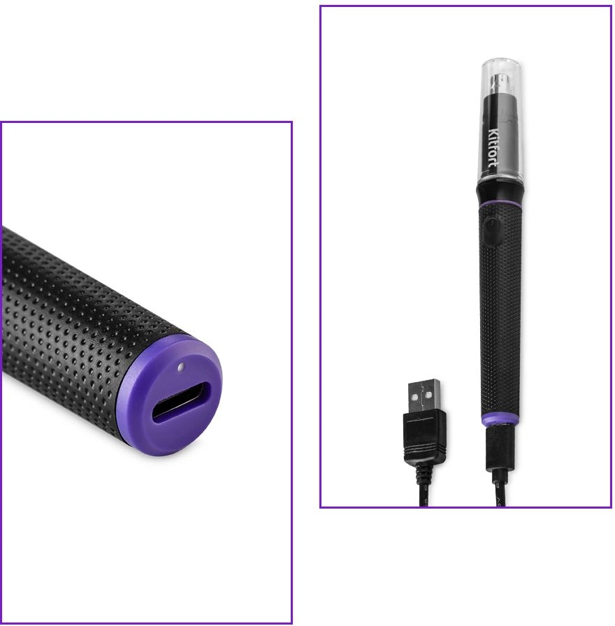 Триммер Kitfort KT-3105 черный 5Вт