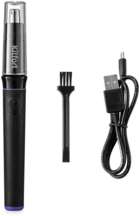 Триммер Kitfort KT-3105 черный 5Вт