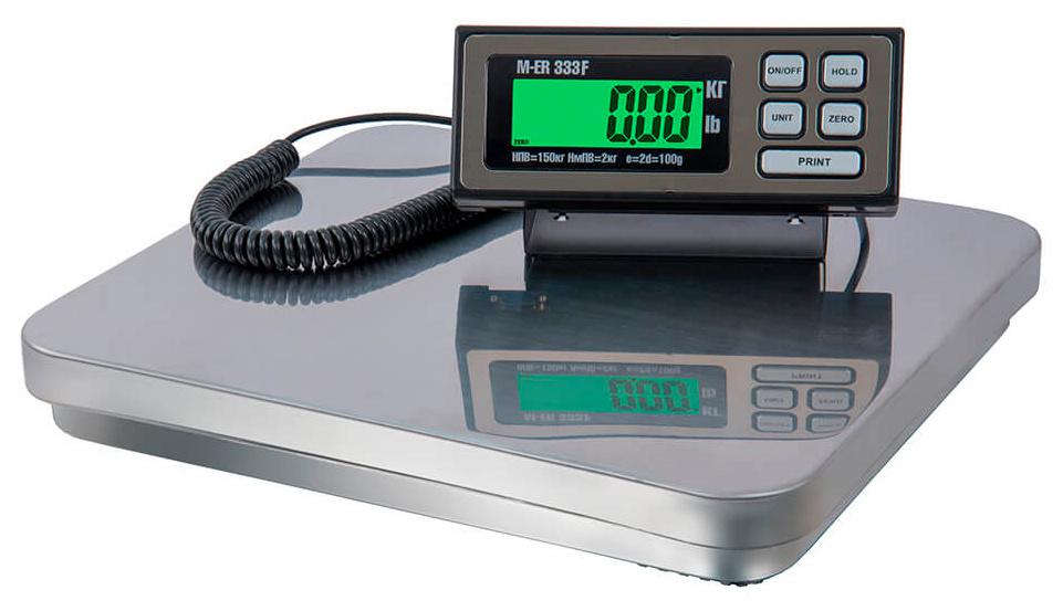 Весы фасовочные Mertech M-ER 333AF-150.50 LCD серый металик (3083)