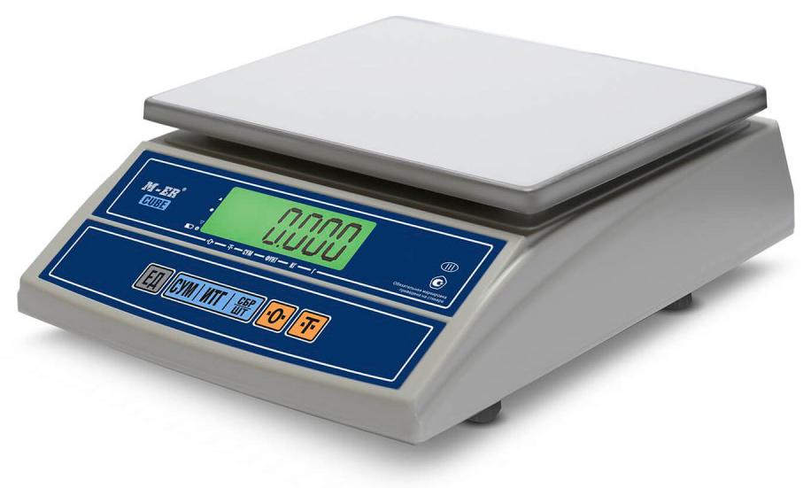 Весы фасовочные Mertech M-ER 326AF-15.2 LCD белый (3053)