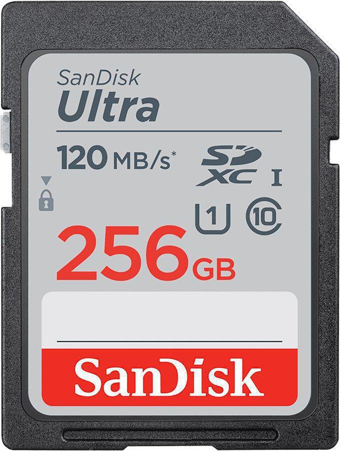 Флеш карта SDXC 256Gb Class10 Sandisk SDSDUN4-256G-GN6IN Ultra