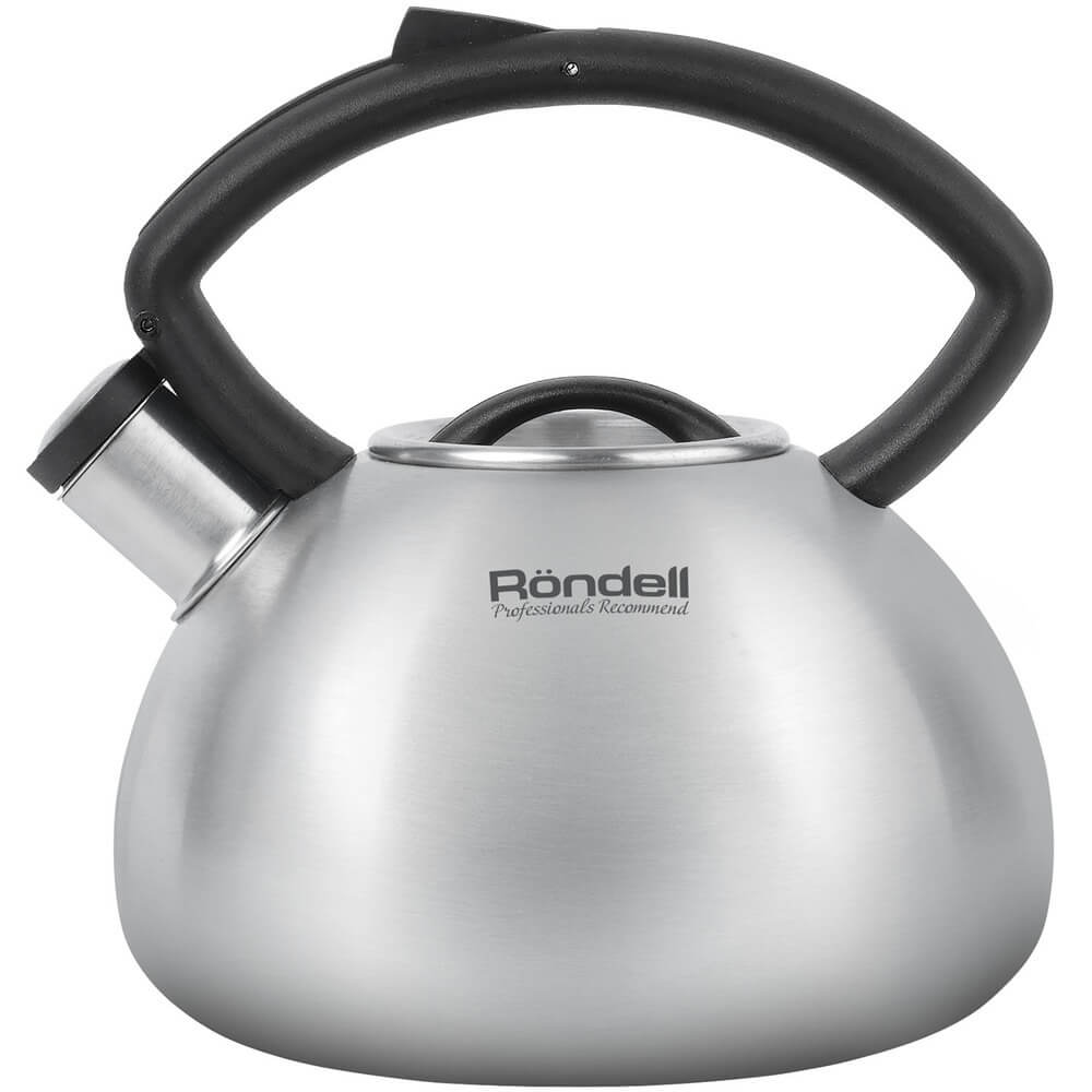 Чайник металлический Rondell Trumpf 2.8л. стальной (RDS-1427)