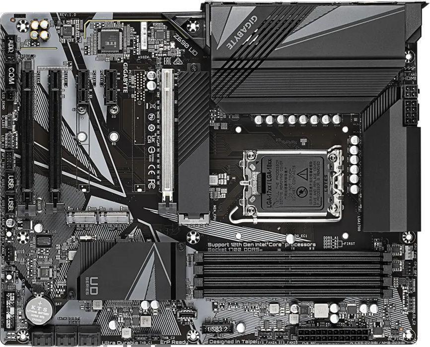 Материнская плата Gigabyte Z690 UD Soc-1700 Intel Z690 4xDDR5 ATX AC`97 8ch(7.1) 2.5Gg RAID+HDMI+DP