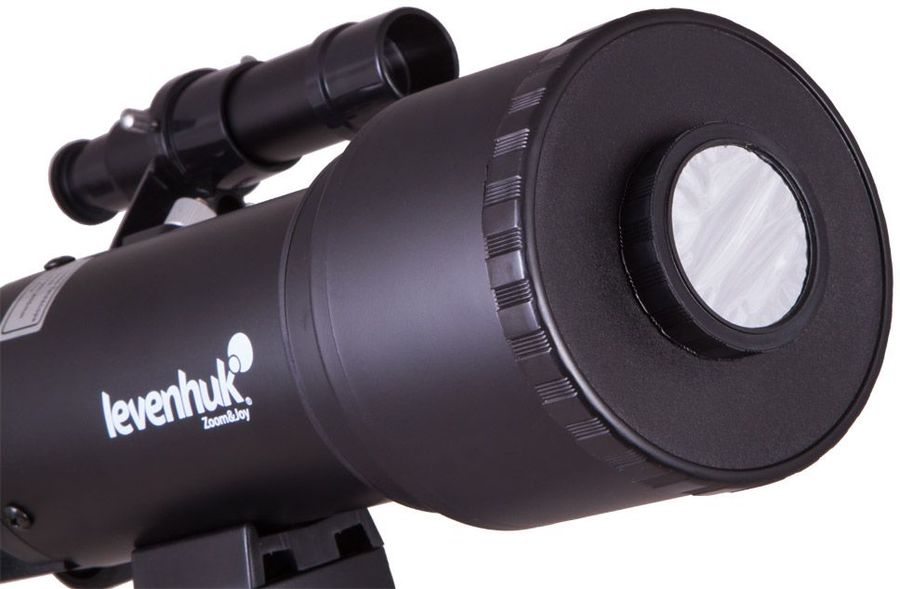 Телескоп Levenhuk Skyline Travel Sun 70 рефрактор d70 fl400мм 200x черный
