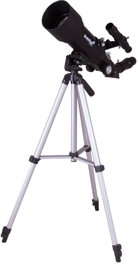 Телескоп Levenhuk Skyline Travel Sun 70 рефрактор d70 fl400мм 200x черный