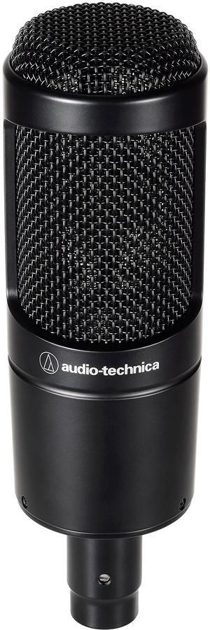 Микрофон проводной Audio-Technica AT2035 черный/черный