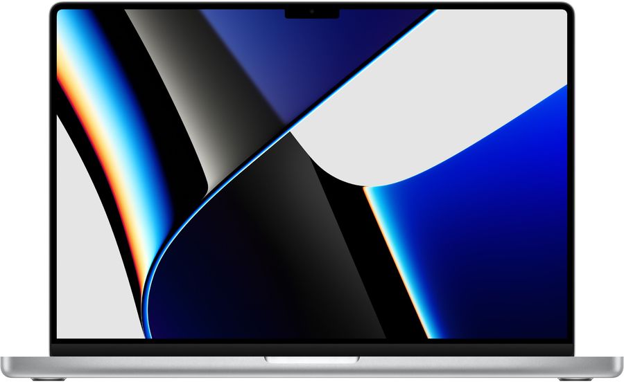 Ноутбук Apple MacBook Pro M1 Pro 10 core 16Gb SSD512Gb/16 core GPU 16.2" Retina XDR (3456x2234) Mac OS silver WiFi BT Cam