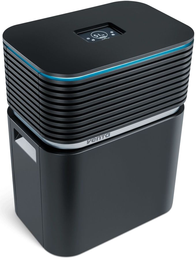 Мойка воздуха Venta AEROSTYLE LW74 WiFi 24Вт черный (LW74 WIFI SCHWARZ)
