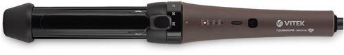 Щипцы Vitek VT-2521 70Вт коричневый макс.темп.:210С покрытие:титаново-турмалиновое