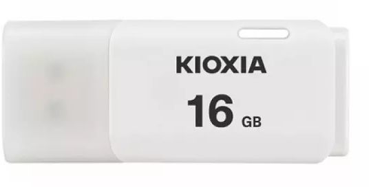 Флеш Диск Toshiba 16Gb kioxia TransMemory U202 LU202W016GG4 USB2.0 белый