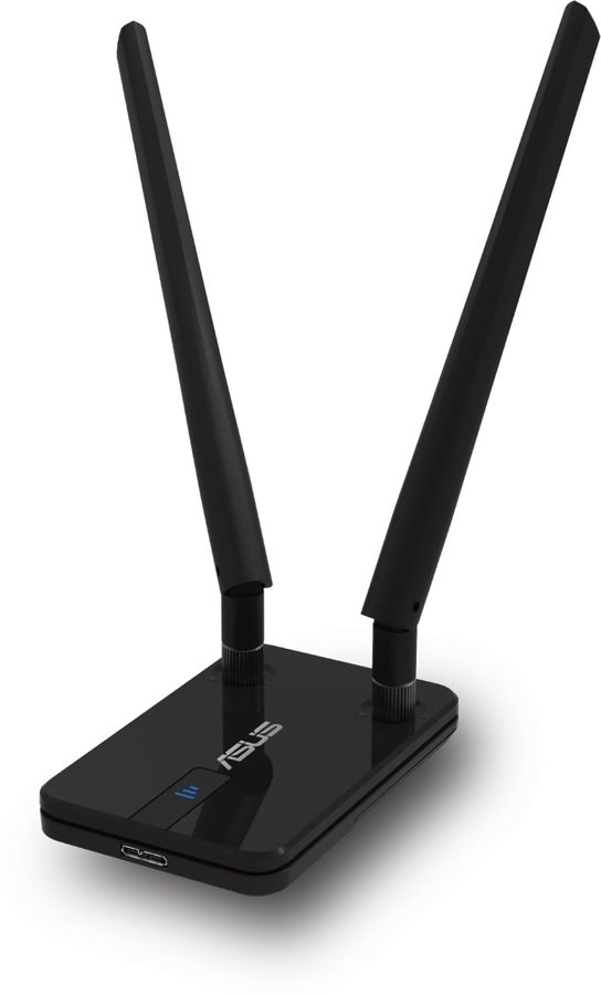 Сетевой адаптер WiFi Asus USB-AC58 AC1300 USB 3.0 (ант.внеш.съем) 2ант.