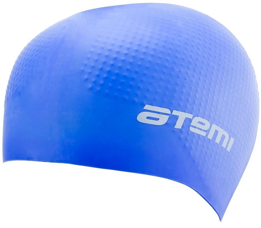 Шапочка для плавания Atemi DC505 силикон синий