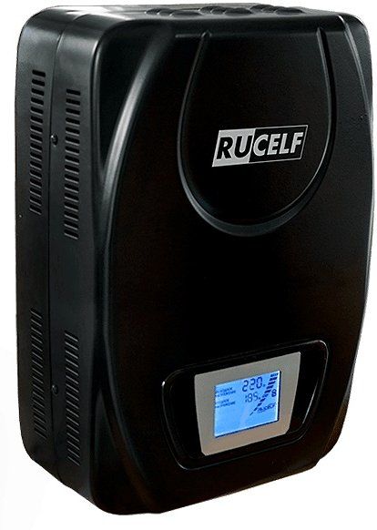 Стабилизатор напряжения Rucelf SDW.II-9000-L 9кВА однофазный черный (SDWII-9000-L)