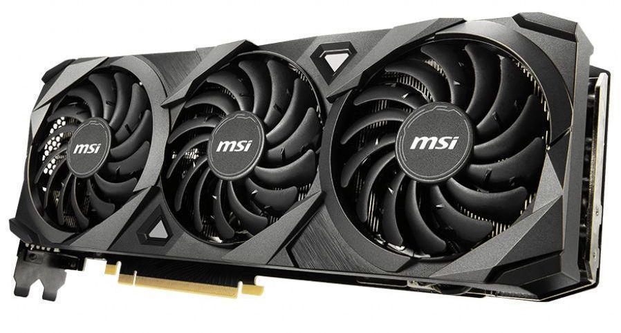 Видеокарта MSI PCI-E 4.0 RTX 3080 VENTUS 3X 10G NVIDIA GeForce RTX 3080 10240Mb 320 GDDR6X 1740/19000 HDMIx1 DPx3 HDCP Ret