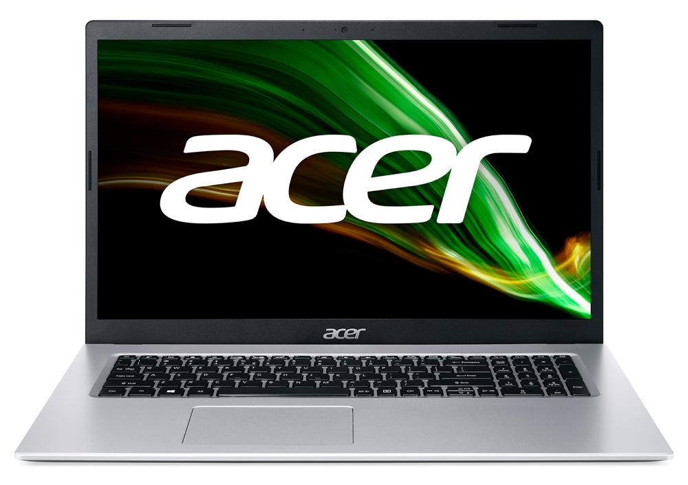 Ноутбук Acer Aspire 3 A317-53-58UL Core i5 1135G7 8Gb SSD512Gb Intel Iris Xe graphics 17.3" IPS FHD (1920x1080) Windows 11 Home silver WiFi BT Cam (NX.AD0ER.00V)