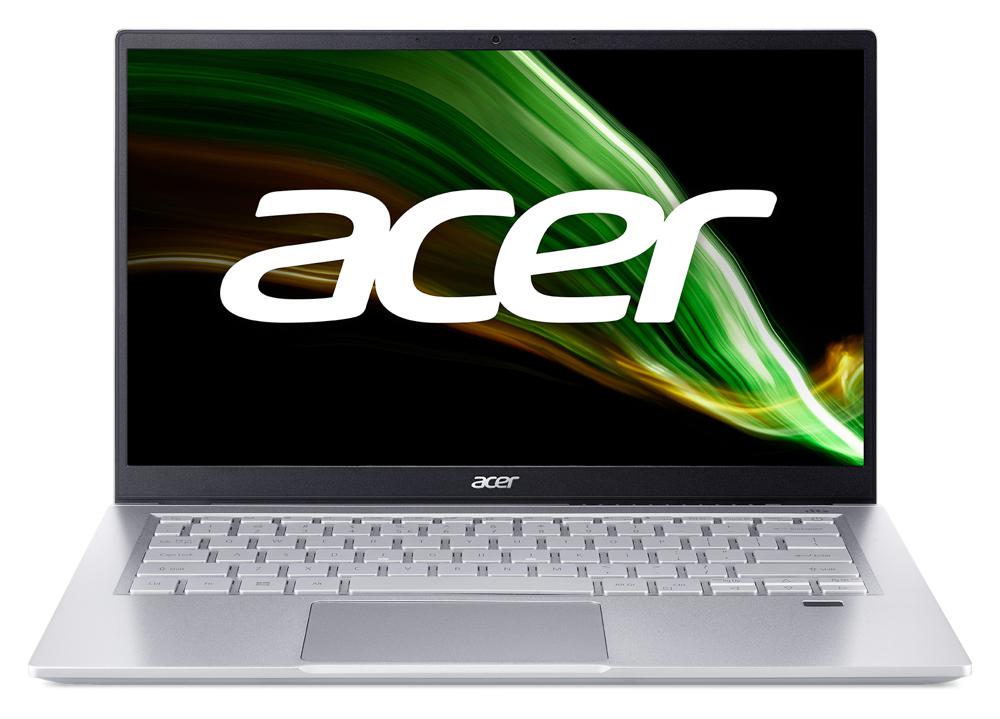 Ультрабук Acer Swift 3 SF314-43-R3JP Ryzen 3 5300U 8Gb SSD512Gb AMD Radeon 14" IPS FHD (1920x1080) Windows 11 Home silver WiFi BT Cam (NX.AB1ER.00B)