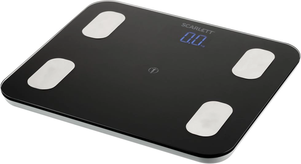 Весы напольные электронные Scarlett SC-BS33ED46 макс.150кг черный