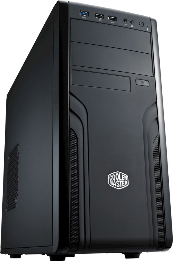 Корпус Cooler Master Force 500 черный без БП ATX 3x120mm 2x140mm 2xUSB2.0 1xUSB3.0 audio bott PSU